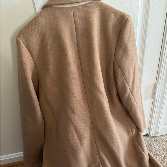 Abercrombie and Fitch Brown Dad Pea coat Size M - Picture 4 of 5